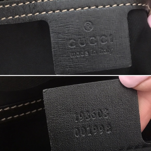 Authentic Gucci white Boston satchel bag coated canvas - Picture 10 of 16